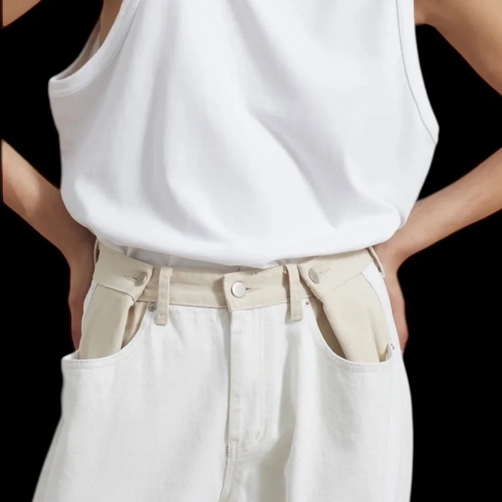 Frankie Shop Women's White Jeans - Picture 5 of 15